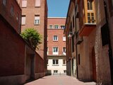 En la calle Galera (Longaniza) se emplazaron dos cañones contra la Casa del Pueblo