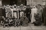 Niños visitando a sus padres presos en Burgos.