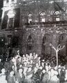Proclamación de la República en la plaza Mayor.Valladolid. 15-abril-1931.